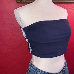 AERIE Blue Tube Top